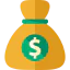 Money bag icon 64x64