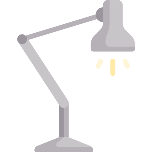 Table lamp icon