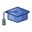 Mortarboard icon 64x64