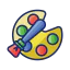 Painting palette icon 64x64