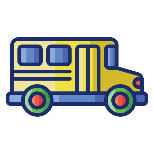 School bus icon