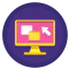 Computer display ícono 64x64