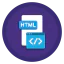 Html document ícono 64x64