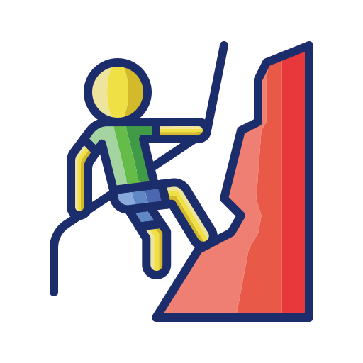 Climbing icon