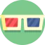 3d glasses icône 64x64