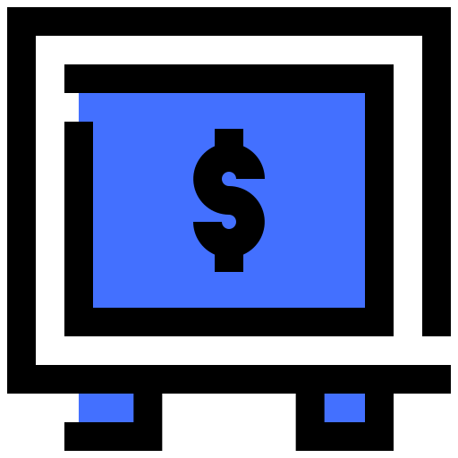 Safe box icon