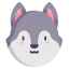 Siberian husky icon 64x64