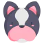 French bulldog icon 64x64