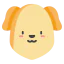 Golden retriever icon 64x64