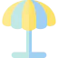 Sun umbrella ícono 64x64
