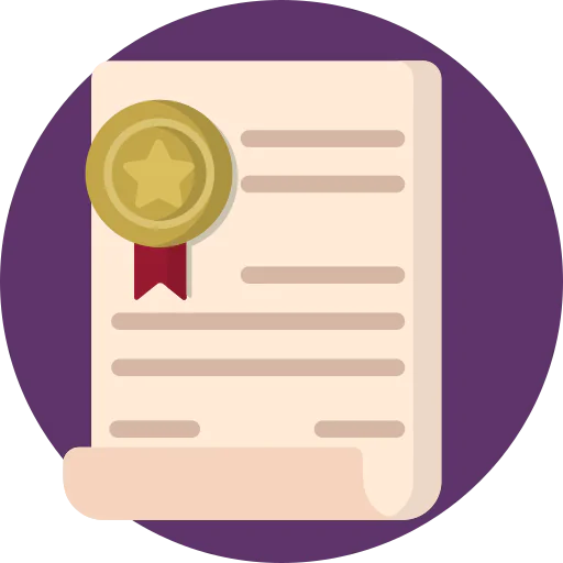 Certificate icon