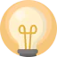 Light bulb icon 64x64