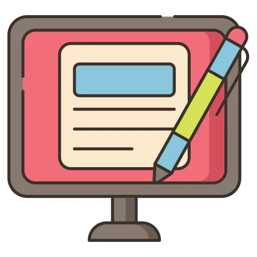 Blogging icon