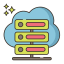 Cloud server icône 64x64