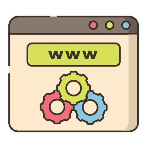 Web development icon