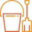 Sand bucket іконка 64x64