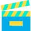 Clapperboard icon 64x64