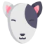 Bull terrier icon 64x64
