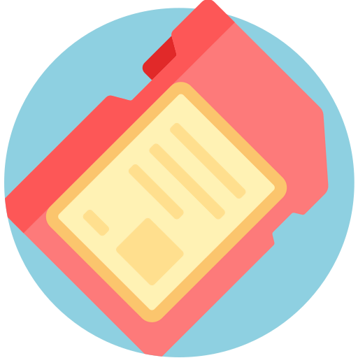 Memory card icon