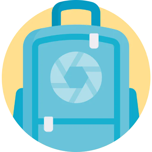 Camera bag icon