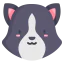 Border collie icon 64x64