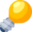 Light bulb icon 64x64