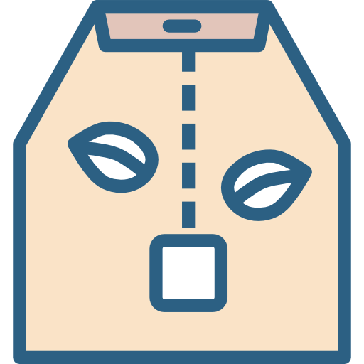 Tea bag icon