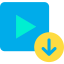 Play button icon 64x64