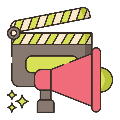 Clapperboard icon