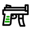 Machine gun icon 64x64
