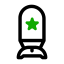 Bomb Symbol 64x64