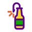 Molotov cocktail icon 64x64