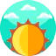 Sun icon 64x64