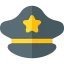 Police hat icon 64x64