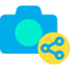 Photo camera icon 64x64