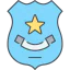 Police badge icon 64x64