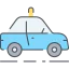 Police car icon 64x64