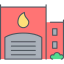 Fire station 图标 64x64
