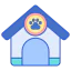 Pet boarding icon 64x64