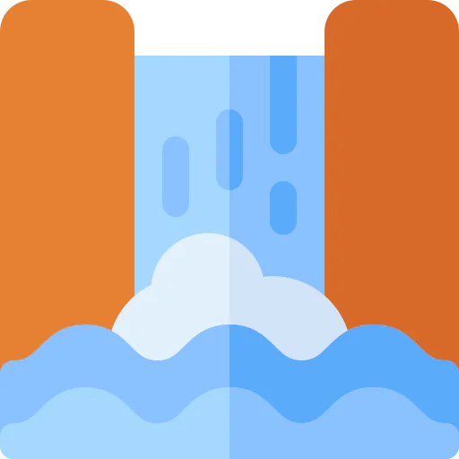Waterfall icon