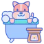 Pet spa icon 64x64