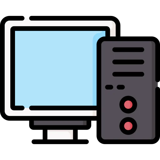 Personal computer icon