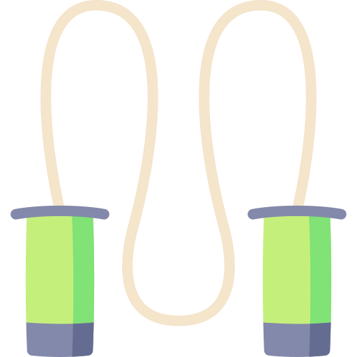 Jumping rope icon