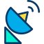 Satellite dish icon 64x64