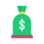 Money bag icon 64x64