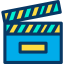 Clapperboard icon 64x64