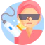 Hair removal icon 64x64
