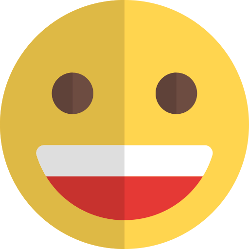Grinning icon
