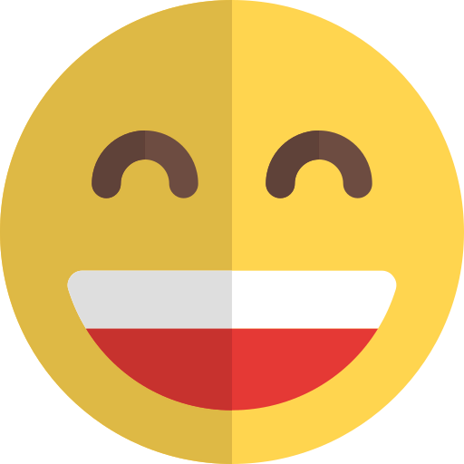Grinning icon