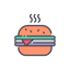 Burger icon 64x64